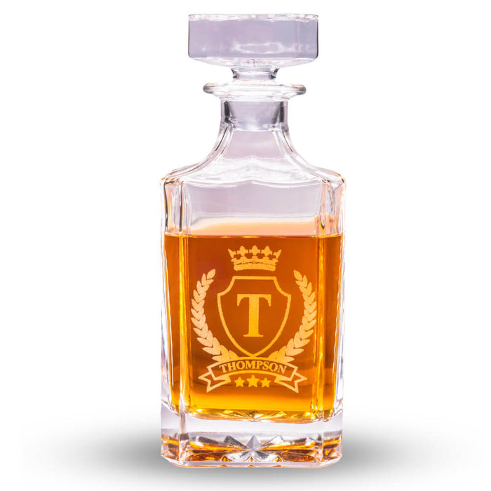 Personalized Whiskey Decanter