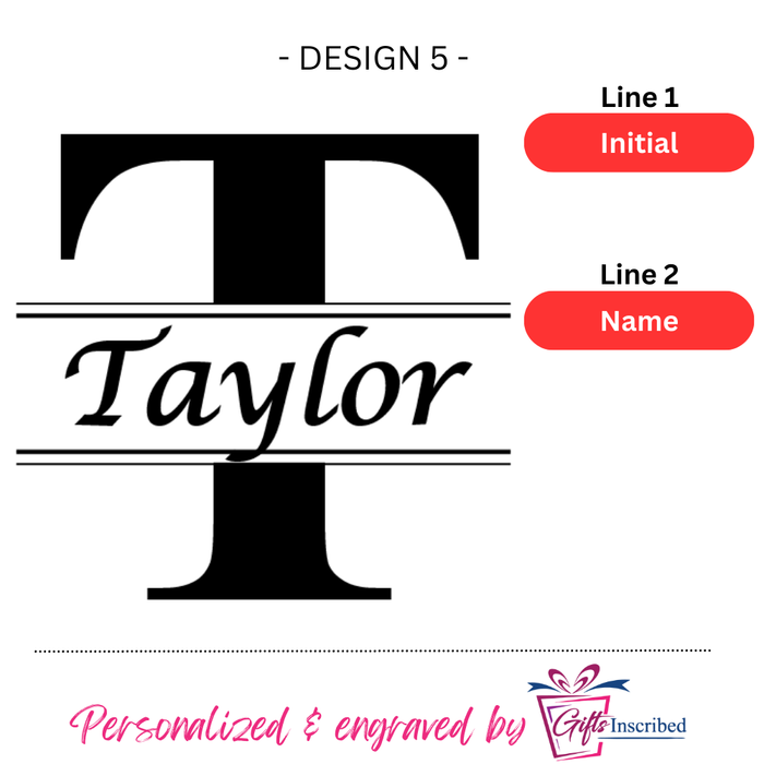 Custom Wine Tumbler - Red