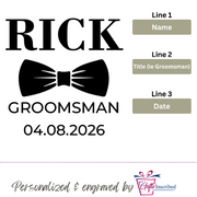Flask Groomsmen Design 4