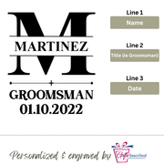 Flask Groomsmen Design 8