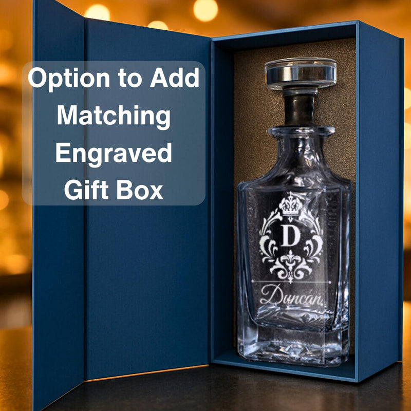 Personalized Whiskey Decanter