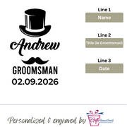 Flask Groomsmen Design 6