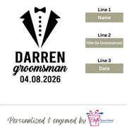 Flask Groomsmen Design 7