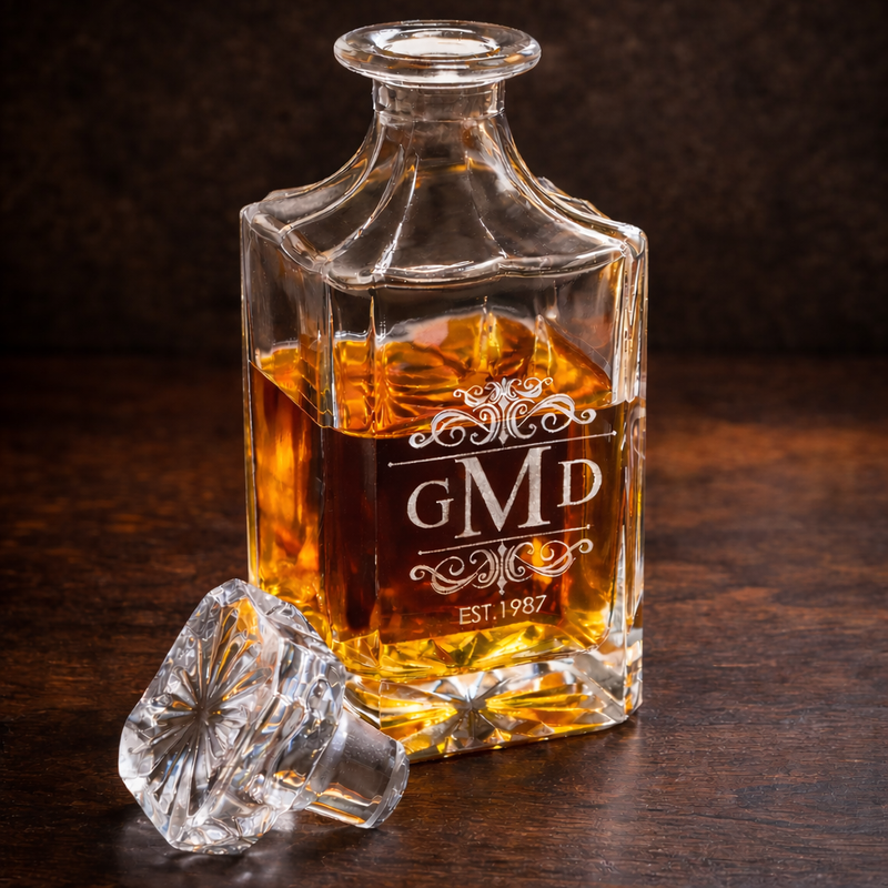 Personalized Whiskey Decanter