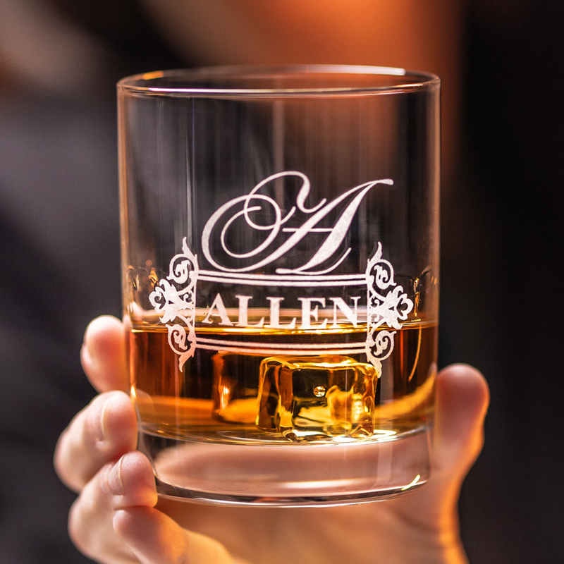 Personalized Whiskey Glass